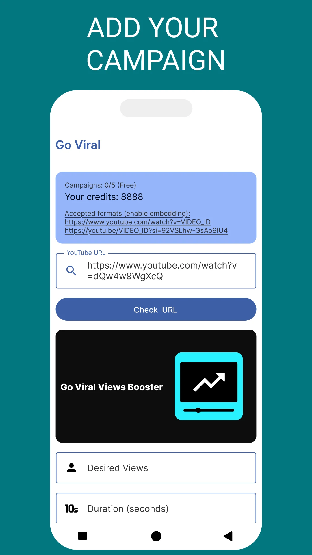 Go Viral - Views Booster screenshot
